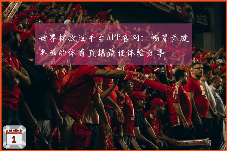 世界杯投注平台APP官网：畅享无缝界面的体育直播最佳体验分享